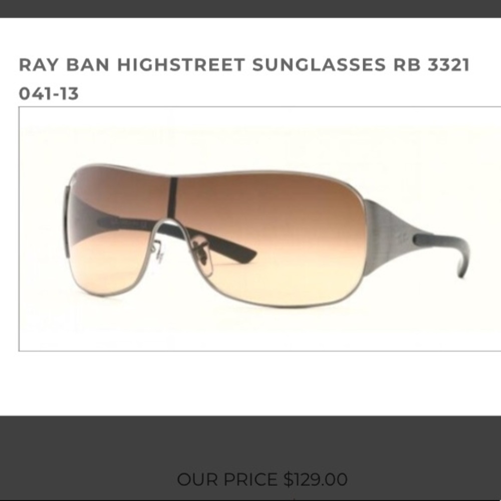 RAY BAN HIGHSTREET SUNGLASSES